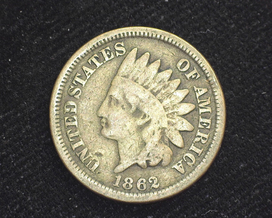 1862 Indian Head Penny/Cent G - US Coin