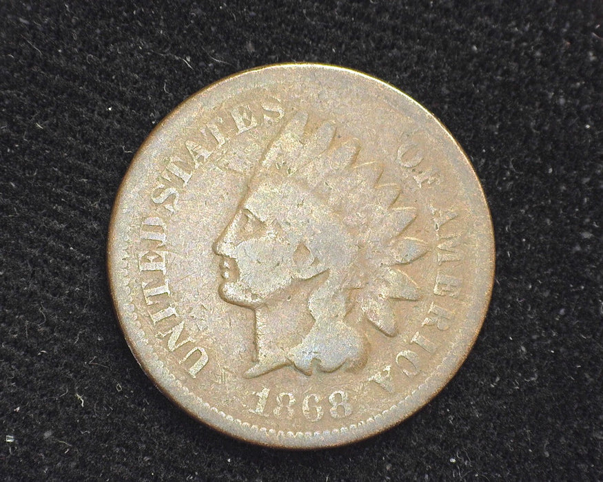 1868 Indian Head Penny/Cent G- US Coin