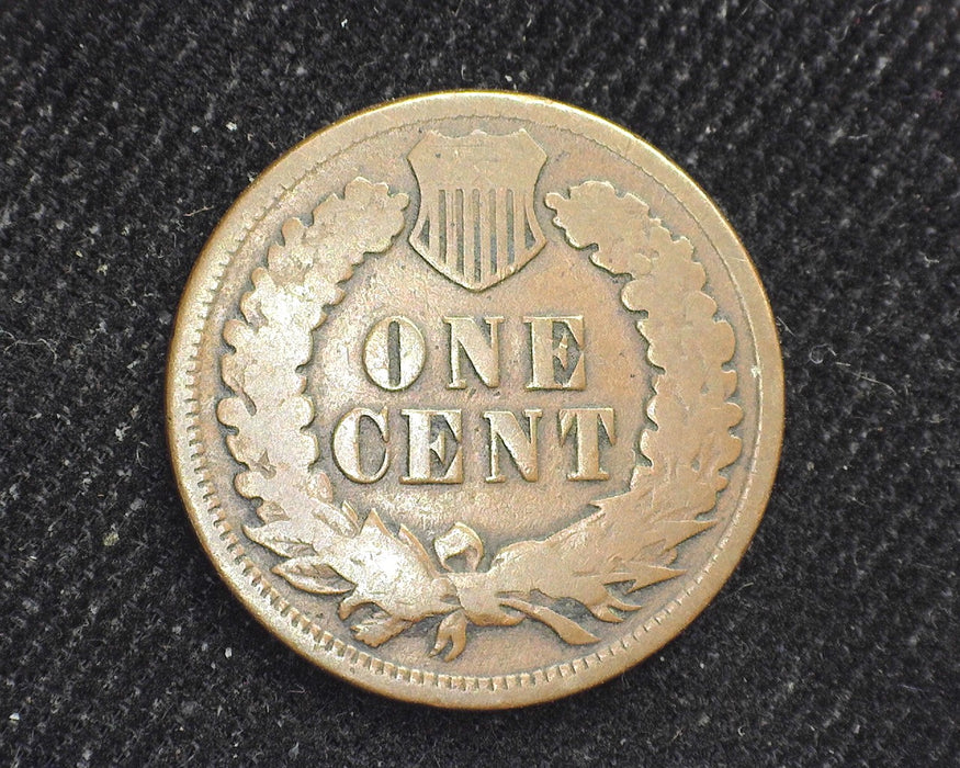 1873 Open Indian Head Penny/Cent G- US Coin