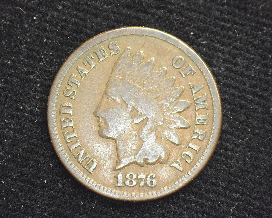 1876 Indian Head Penny/Cent G - US Coin