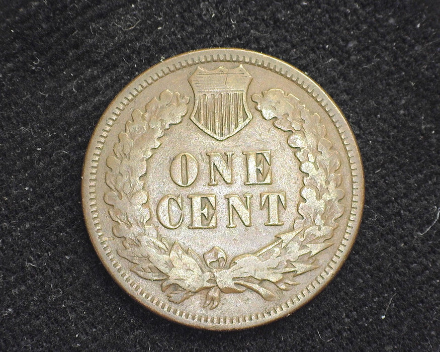 1878 Indian Head Penny/Cent F - US Coin