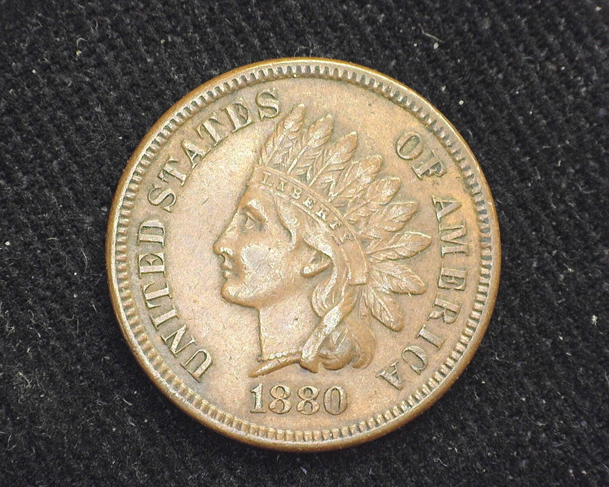 1880 Indian Head Penny/Cent XF - US Coin