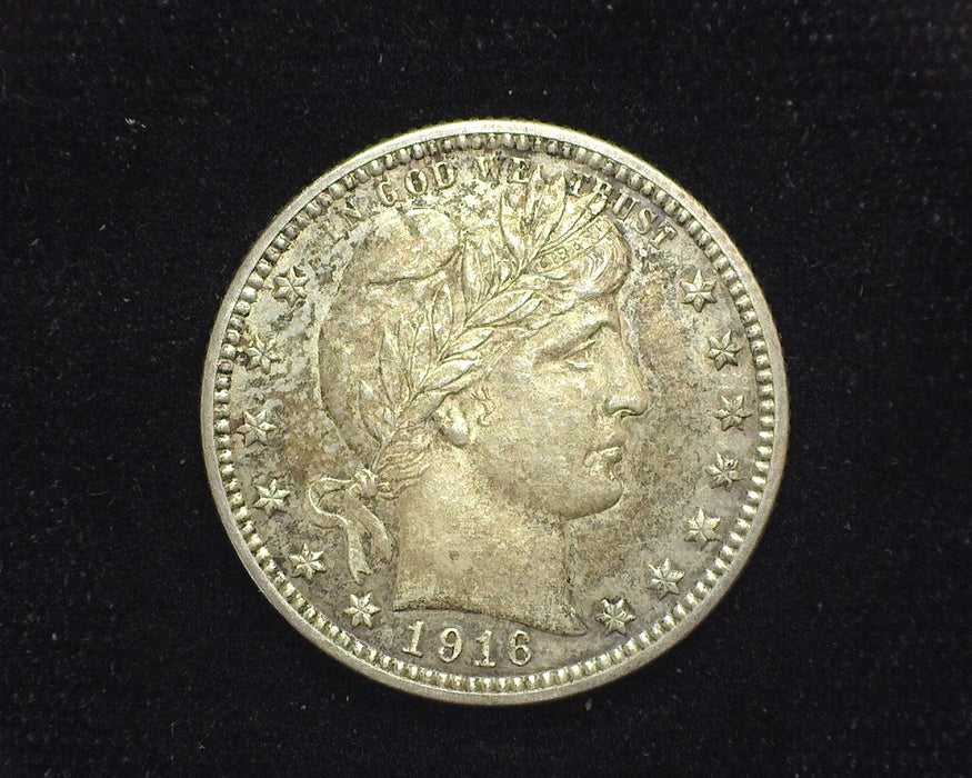 1916 D Barber Quarter AU - US Coin