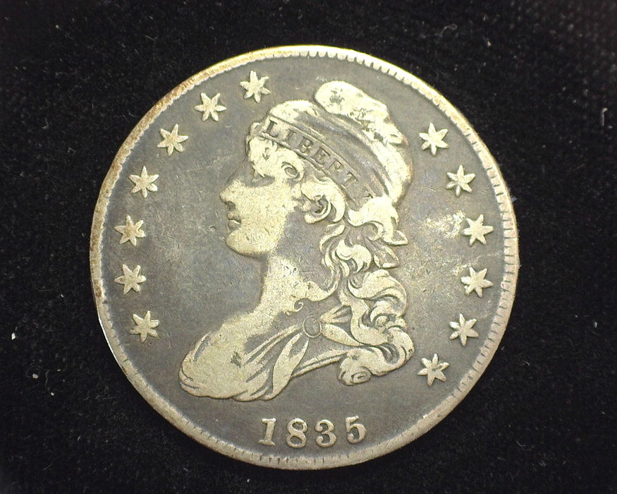 1835 Capped Bust Half Dollar F - US Coin