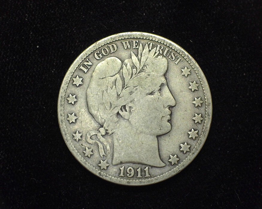 1911 S Barber Half Dollar F - US Coin