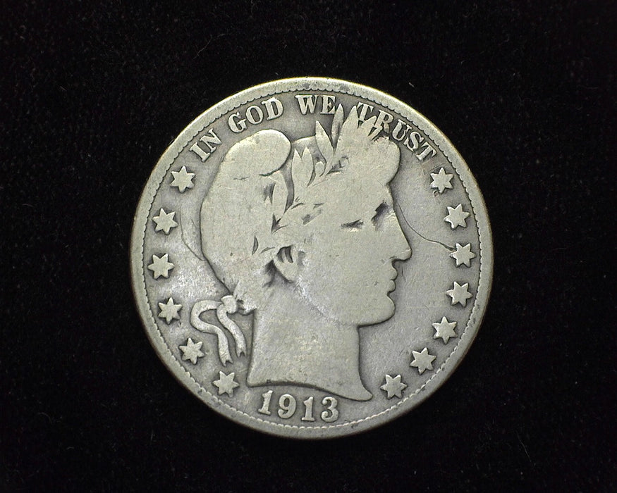 1913 S Barber Half Dollar G - US Coin