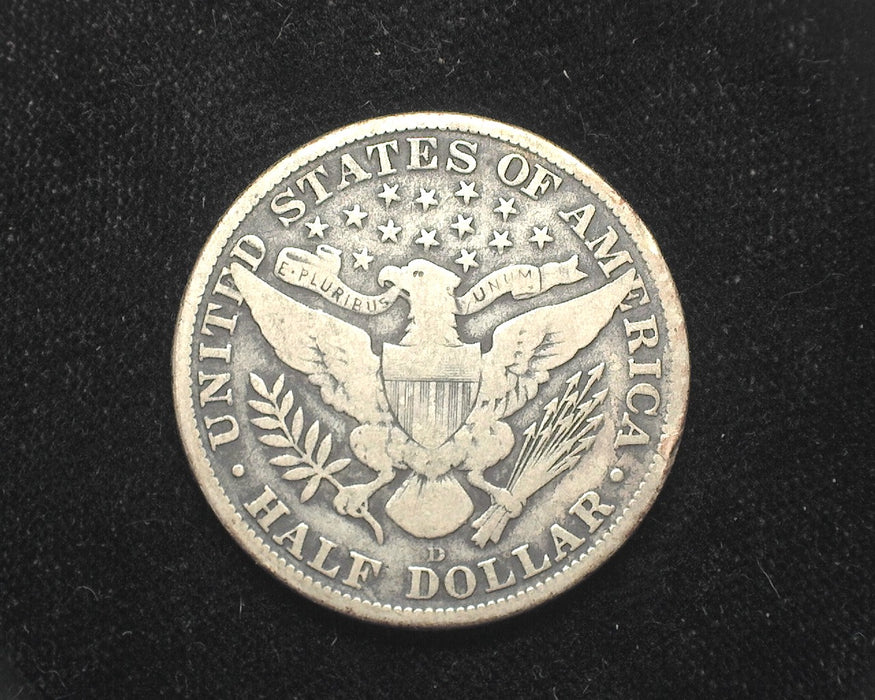 1915 D Barber Half Dollar VG - US Coin