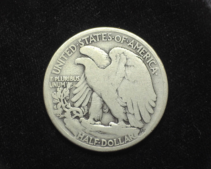 1916 D Liberty Walking Half Dollar VG - US Coin