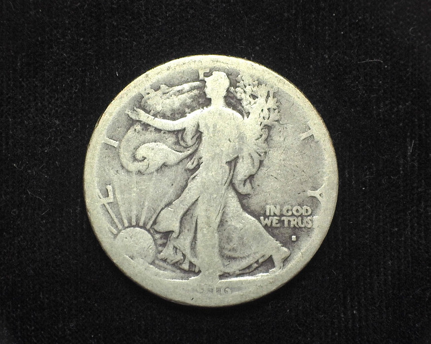 1916 S Liberty Walking Half Dollar G - US Coin