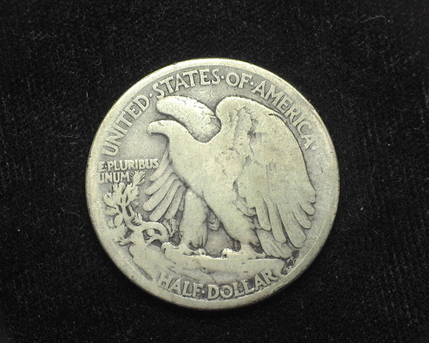 1916 S Liberty Walking Half Dollar VG - US Coin