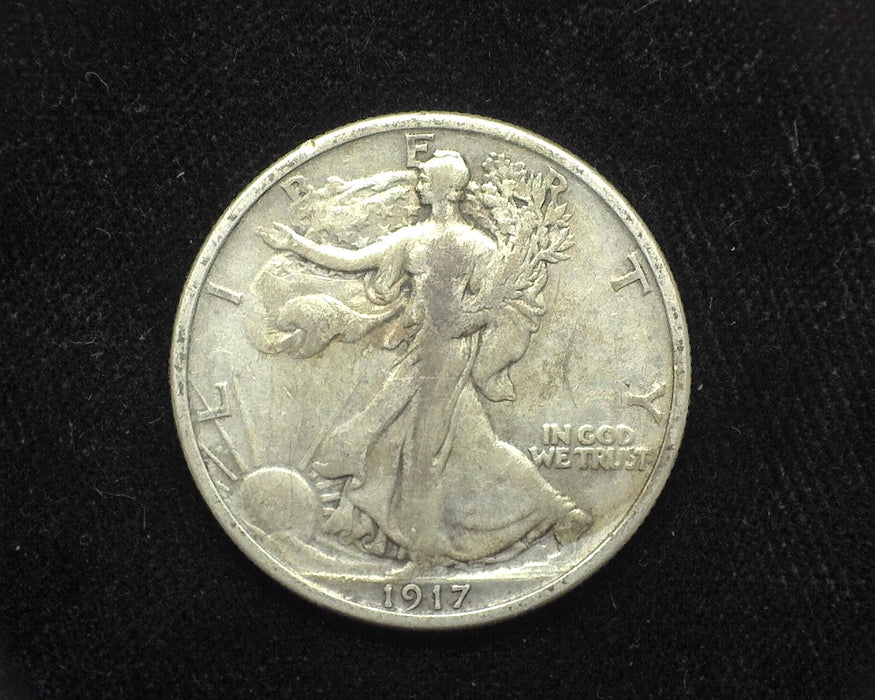 1917 Liberty Walking Half Dollar F - US Coin