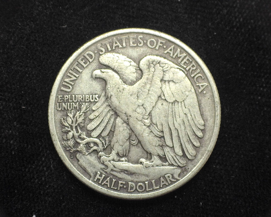 1918 S Liberty Walking Half Dollar VF - US Coin