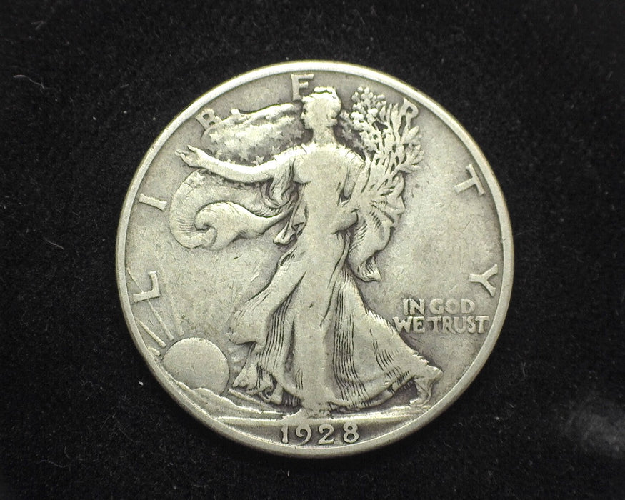 1928 S Liberty Walking Half Dollar VF - US Coin