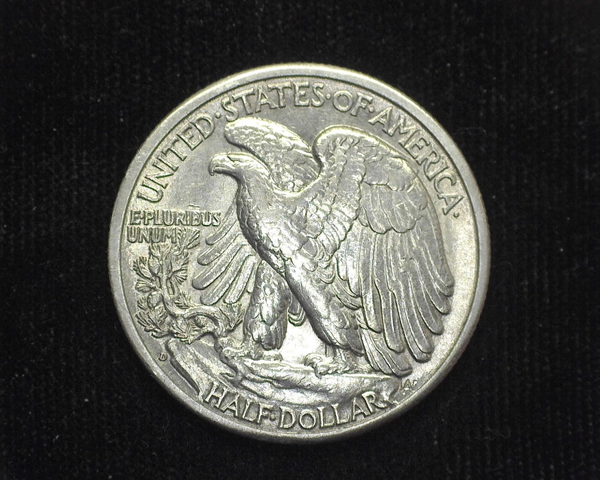 1943 D Liberty Walking Half Dollar AU - US Coin