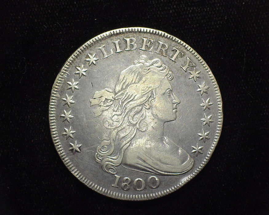 1800 Wide date, Low 8 Draped Bust Dollar XF-40 - US Coin