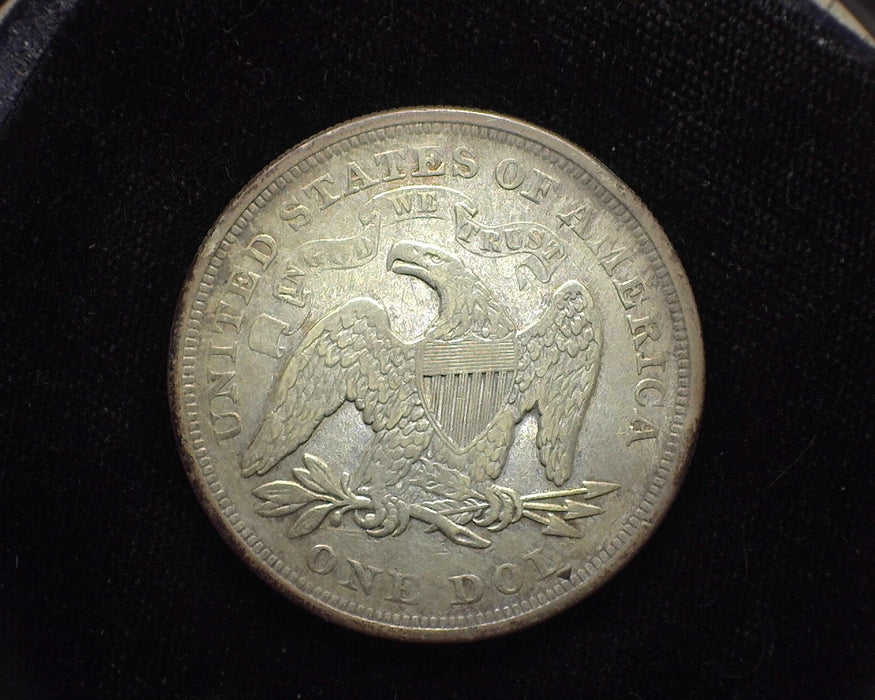 1872 Liberty Seated Dollar VF - US Coin