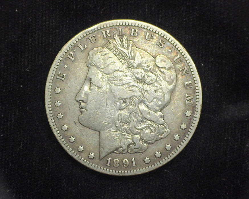 1891 CC Morgan Dollar F - US Coin