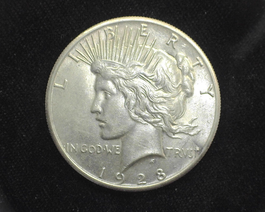 1928 Peace Dollar AU - US Coin