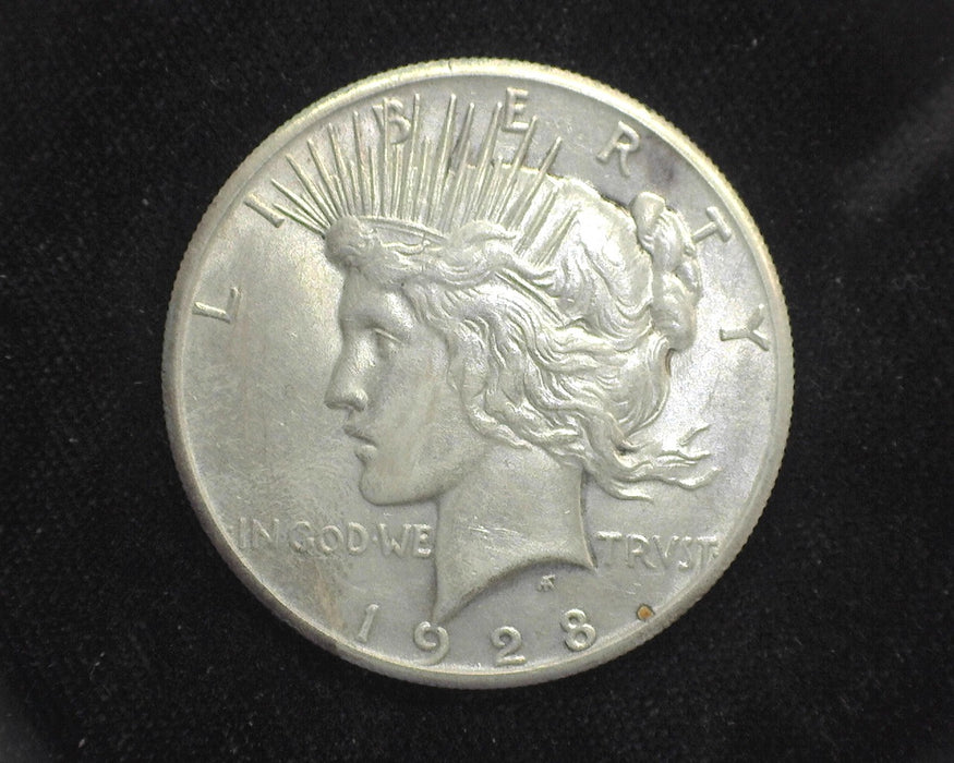 1928 Peace Dollar AU - US Coin