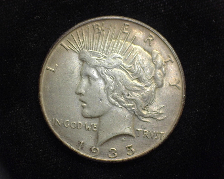 1935 Peace Dollar AU - US Coin