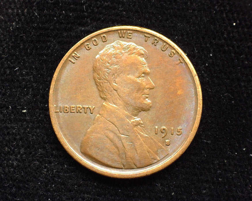 1915 S Lincoln Wheat Penny/Cent VF - US Coin