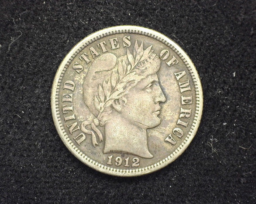 1912 Barber Dime VF - US Coin