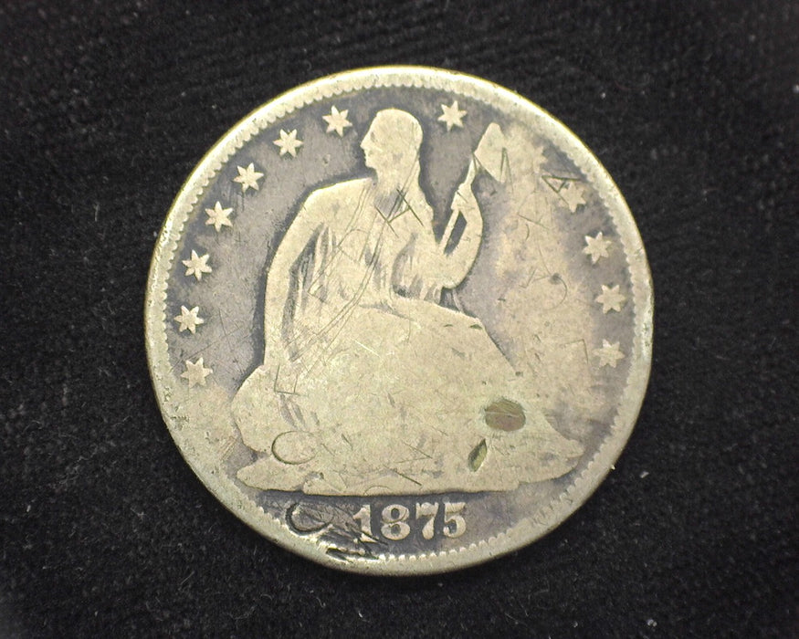 1875 Seated Liberty Half Dollar Filler - US Coin