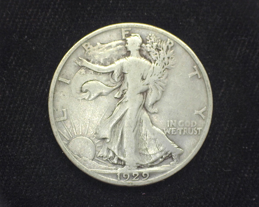 1929 D Liberty Walking Half Dollar VG - US Coin