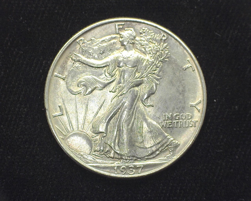 1937 Walking Liberty Half Dollar AU - US Coin