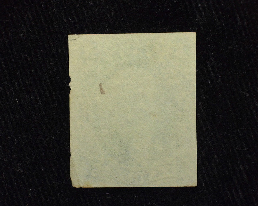 #14 Just 4 margin stamp. Very faint Black Town cancel. Repaired corner. Used F/VF US Stamp