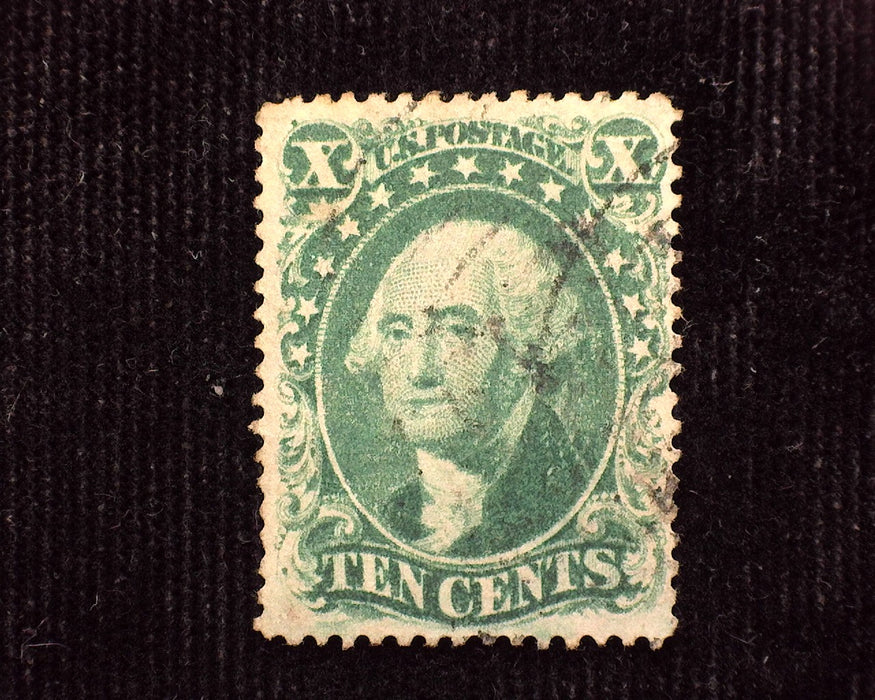 #32 TYII Faint cancel and good color. Used LH F/VF US Stamp