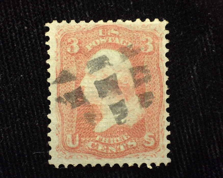 #94 Black cork cancel. Used VF US Stamp