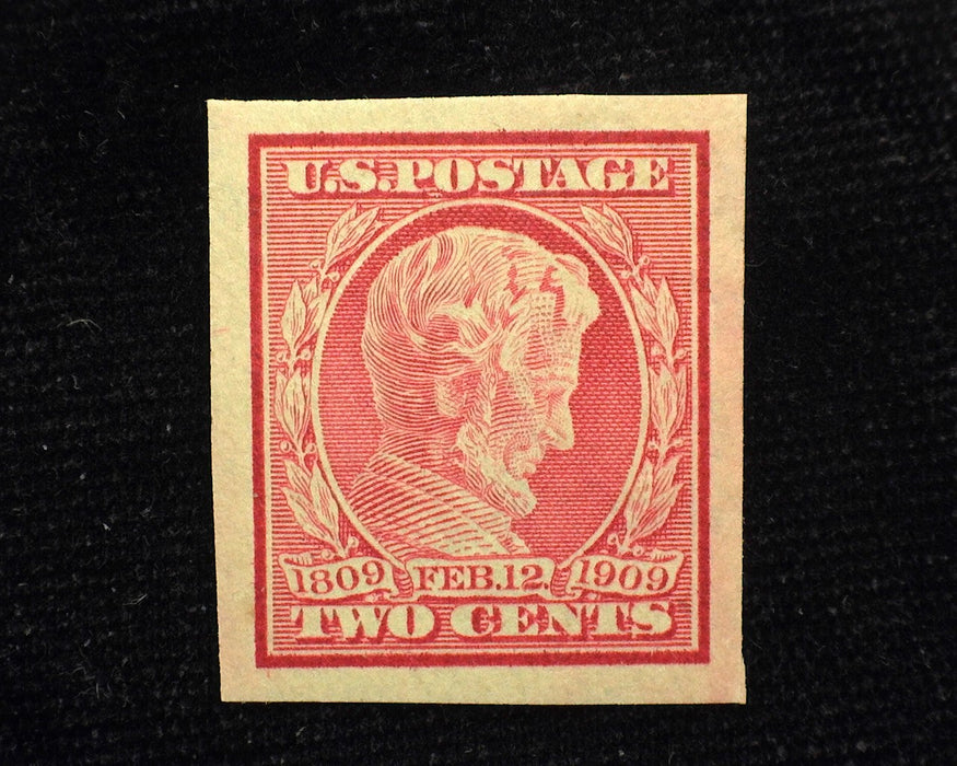 #368 2c Lincoln Imperforate. Fresh and choice. Mint XF NH US Stamp