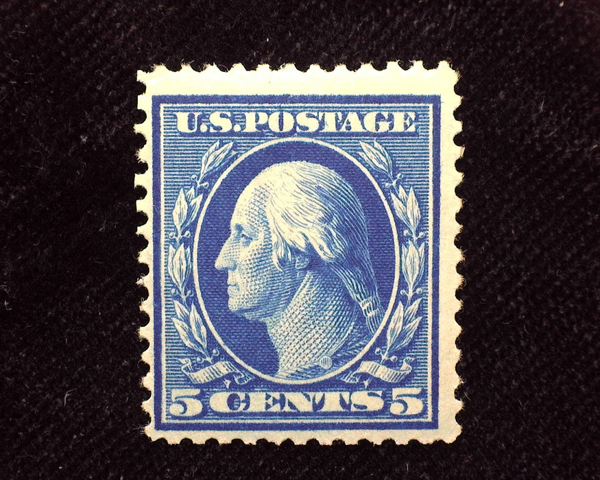 #335 5c Washington Mint F LH US Stamp