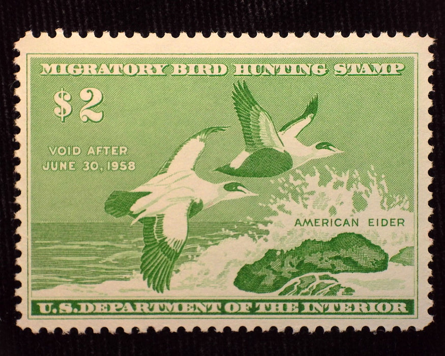 #RW24 2 Dollar Hunting Permit Mint VF/XF NH US Stamp