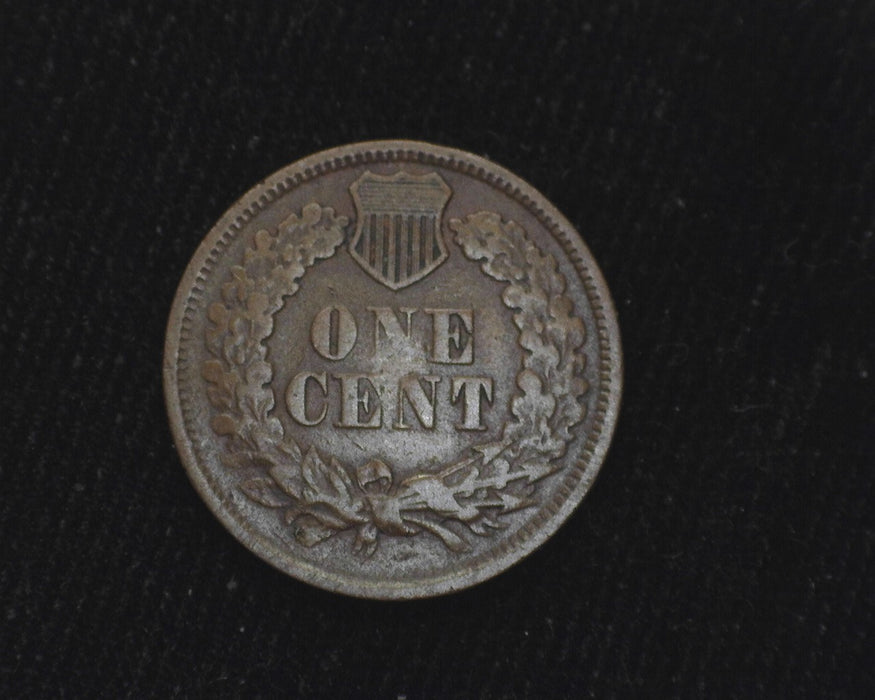 1865 Indian Head Penny/Cent F - US Coin