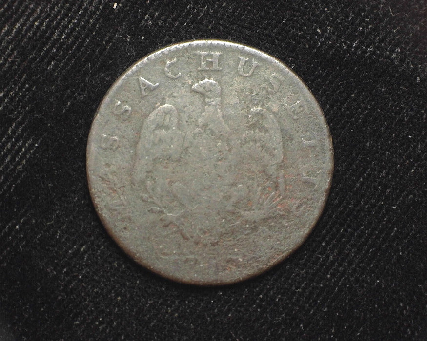 1787 1c Massachusetts Arrows in left talon. G - US Coin