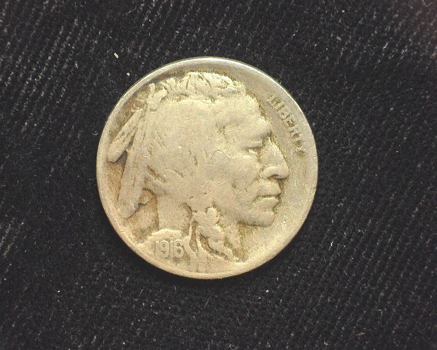 1916 S Buffalo Nickel VG - US Coin