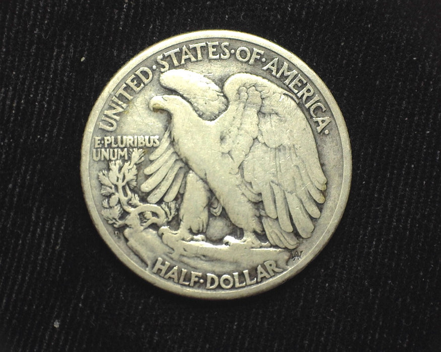 1929 D Walking Liberty Half Dollar F - US Coin