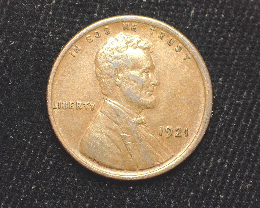 1921 Lincoln Wheat Penny/Cent XF - US Coin