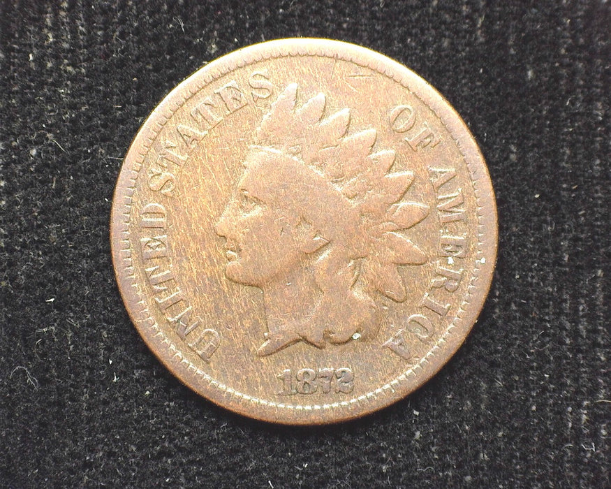 1872 Indian Head Penny/Cent G - US Coin