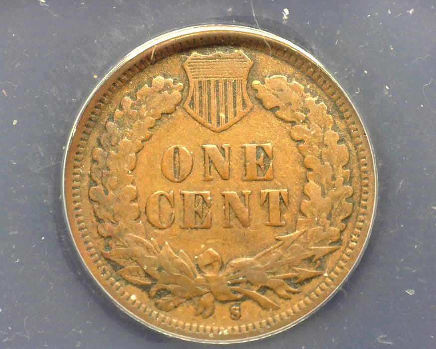 1908 S Indian Head Penny/Cent ANACS F 12 - US Coin