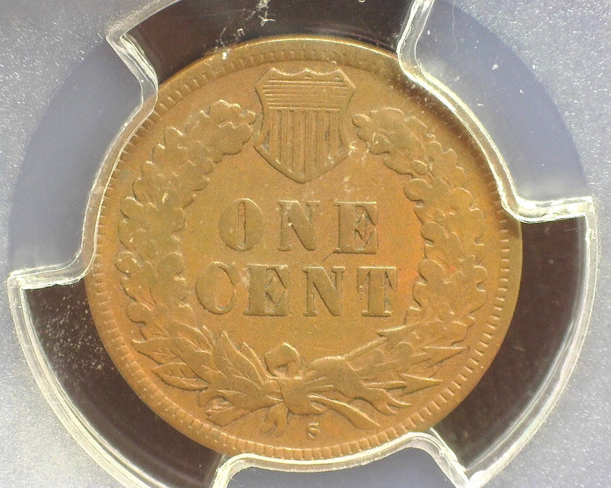 1908 S Indian Head Penny/Cent PCGS F12 - US Coin