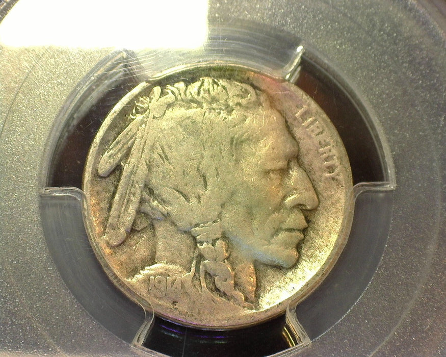 1914 S Buffalo Nickel PCGS VG08 - US Coin