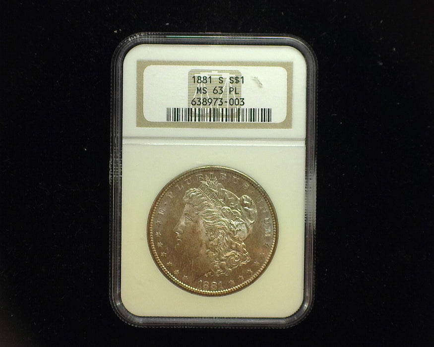 1881 S Morgan Dollar NGC MS63 - US Coin