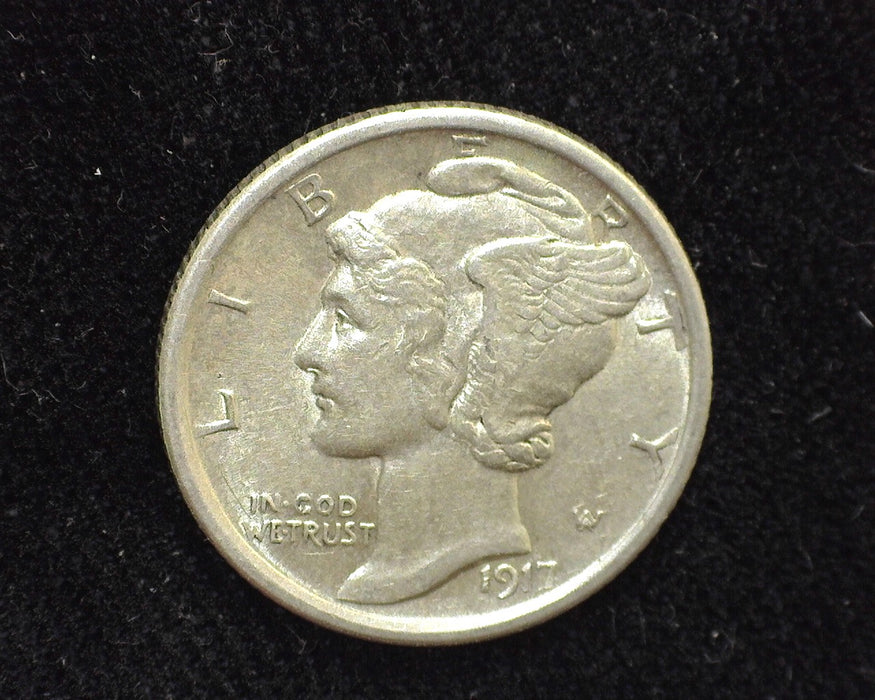 1917 Mercury Dime AU - US Coin