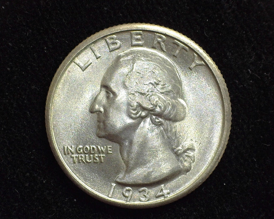 1934 Washington Quarter BU Choice - US Coin