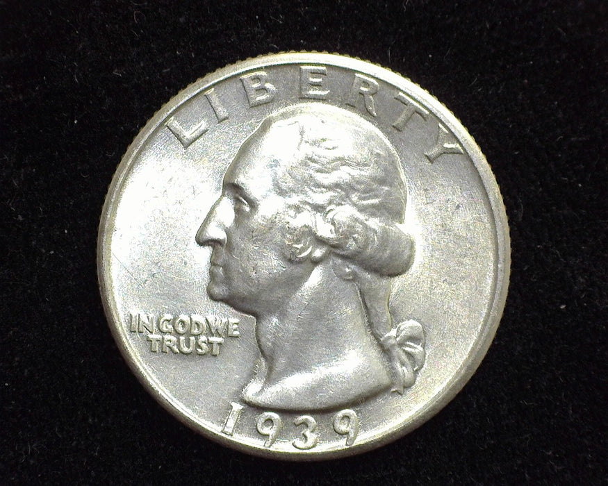 1939 Washington Quarter BU - US Coin