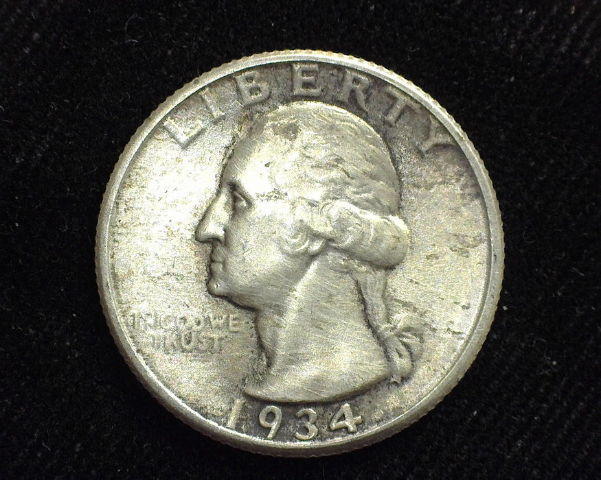 1934 Washington Quarter BU - US Coin