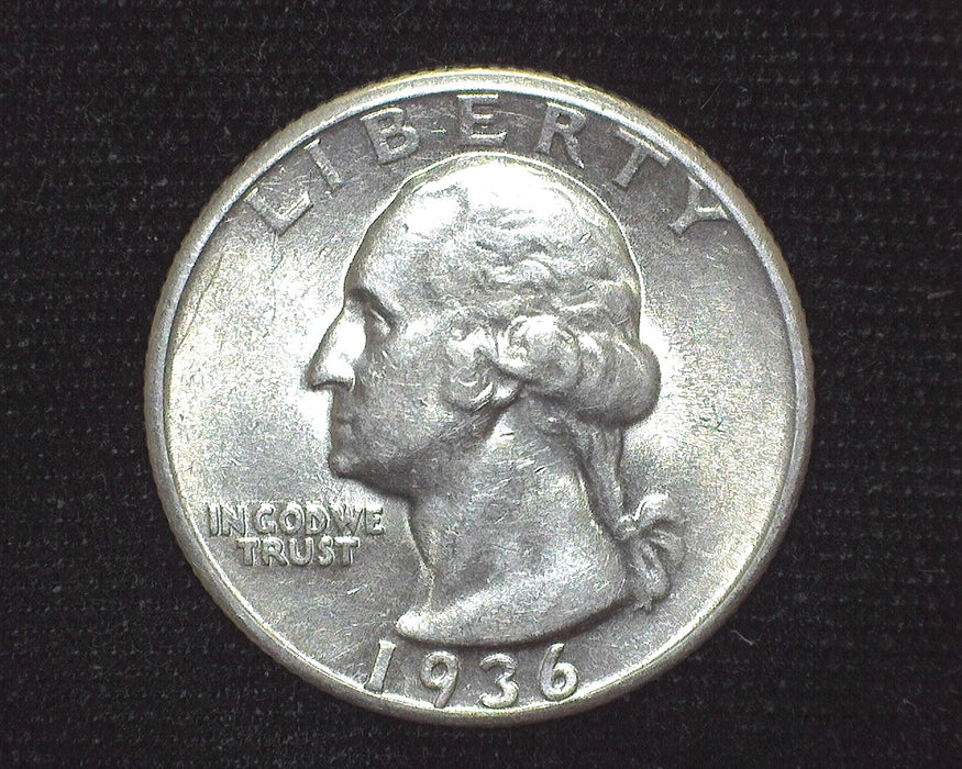 1936 Washington Quarter AU - US Coin